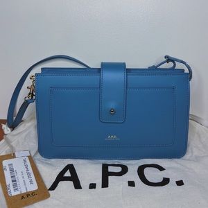 Blue APC Albane Clutch
